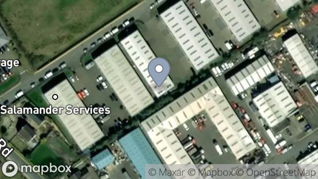 Map showing UNIT 17, BALTHANE PARK, BALTHANE, BALLASALLA, ISLE OF MAN, IM9 2AX