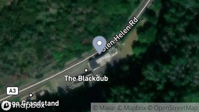 Map showing GLEN MOAR CAFE, GLEN HELEN ROAD, LAUREL BANK, ST. JOHNS, ISLE OF MAN, IM4 3NN