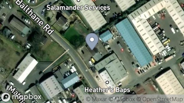 Map showing MARKET HOUSE, BALTHANE ROAD, BALTHANE, BALLASALLA, ISLE OF MAN, IM9 2AF