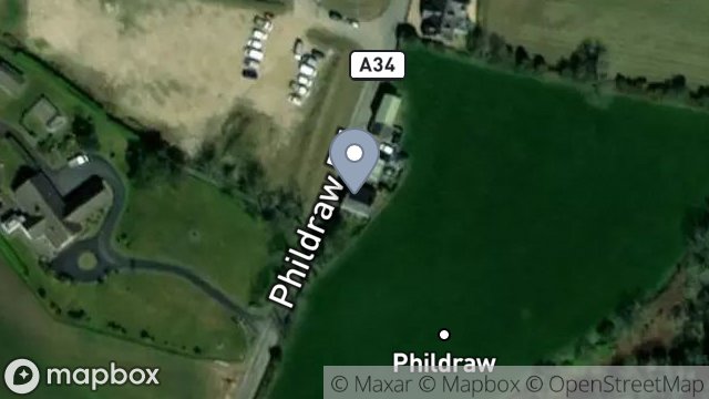 Map showing PHILDRAW, PHILDRAW ROAD, BALLASALLA, ISLE OF MAN, IM9 3EG
