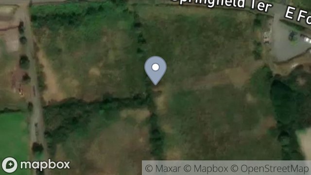 Map showing LAND OPPOSITE, SPRINGFIELD TERRACE, FOXDALE, ISLE OF MAN, IM4 3HG