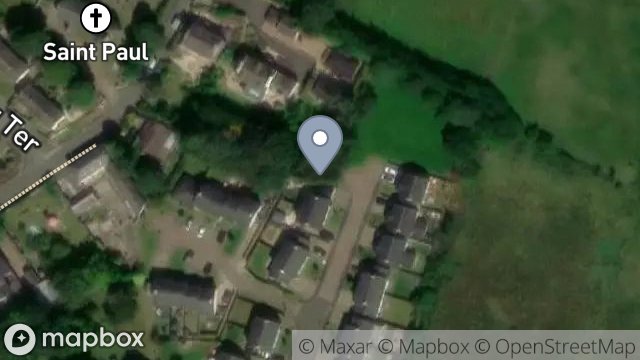 Map showing LAND INCLUDING FIELDS 334281 AND 334282 ADJACENT TO, SPRINGFIELD TERRACE, FOXDALE, ISLE OF MAN, IM4 3JX