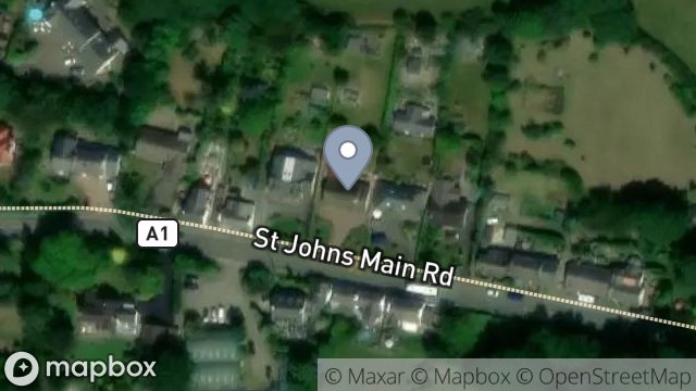 Map showing SLAIDBURN, BALLACRAINE, ST. JOHNS, ISLE OF MAN, IM4 3LR