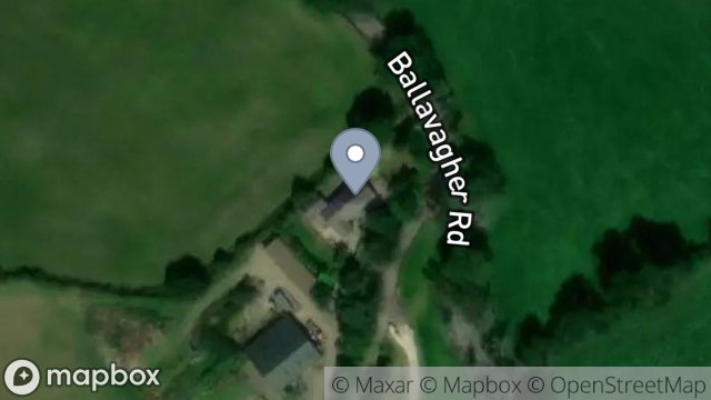 Map showing FY YERREY, BALLAVAGHER ROAD, ST. JOHNS, ISLE OF MAN, IM4 3JF