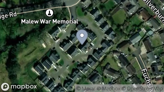 Map showing 18, POACHERS POCKET, BALLASALLA, ISLE OF MAN, IM9 3DD