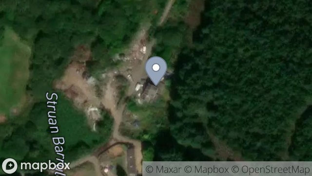 Map showing ROCKY MOUNT, MAIN ROAD, FOXDALE, ISLE OF MAN, IM4 3ER