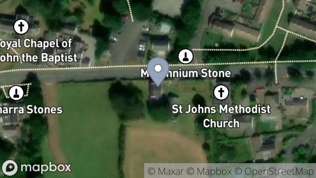 Map showing BALLADOYNE, MAIN ROAD, ST JOHNS, ISLE OF MAN, IM4 3NA