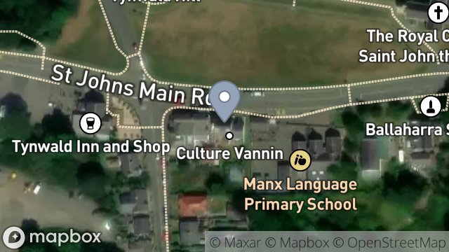 Map showing FAIRFIELD HOUSE, MAIN ROAD, ST. JOHNS, ISLE OF MAN, IM4 3NA