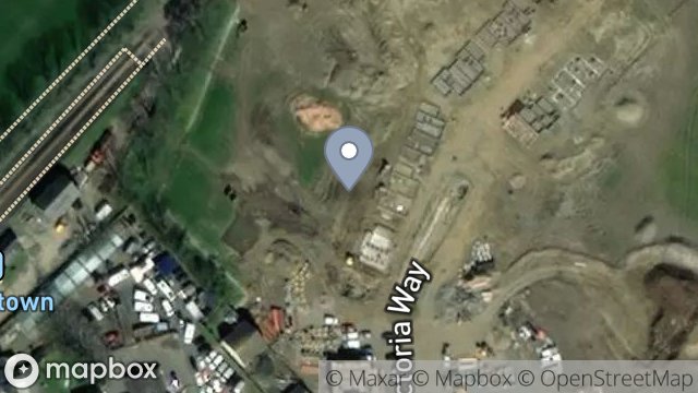 Map showing FIELD 434021, VICTORIA ROAD, CASTLETOWN, ISLE OF MAN, IM9 1EE