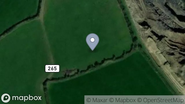 Map showing FIELD 432440 AND PART FIELD 432475, ADJACENT BILLOWN QUARRY, FOXDALE ROAD, BALLASALLA, ISLE OF MAN, IM9 3DN