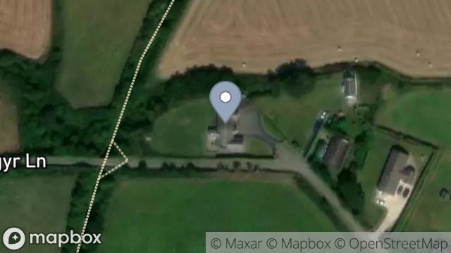 Map showing CORNERSTONES, LHERGYDHOO, PEEL, ISLE OF MAN, IM5 2AE