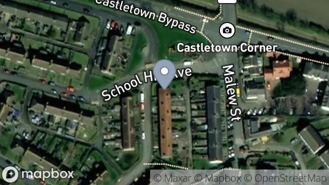 Map showing 1, WESTHILL AVENUE, CASTLETOWN, ISLE OF MAN, IM9 1HU