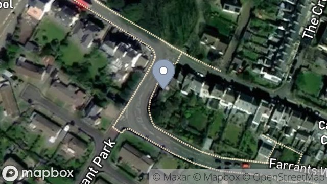 Map showing GARAGE, WESTEND HOUSE, 7, ARBORY ROAD, CASTLETOWN, ISLE OF MAN, IM9 1NA