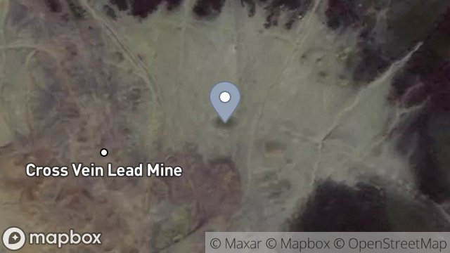 Map showing CROSS VEIN MINE, SLIEAU WHALLIAN ROAD, LOWER FOXDALE, ISLE OF MAN, IM4 3BF