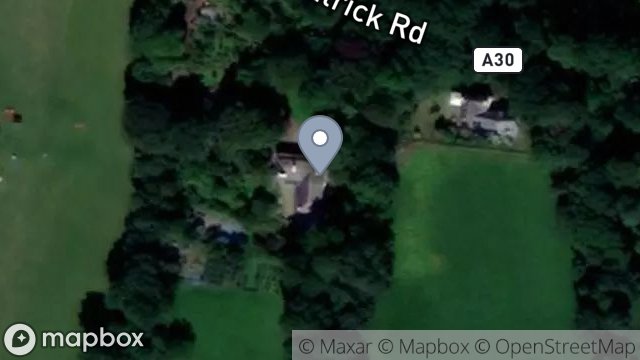 Map showing ASH LODGE, PATRICK ROAD, ST. JOHNS, ISLE OF MAN, IM4 3BR
