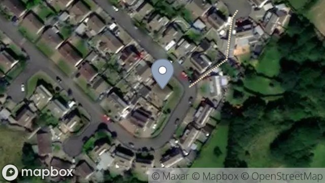 Map showing 84, BALLANORRIS CRESCENT, BALLABEG, CASTLETOWN, ISLE OF MAN, IM9 4ES