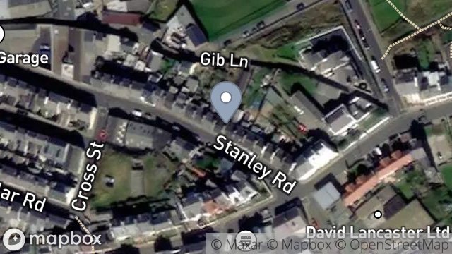 Map showing 16, STANLEY ROAD, PEEL, ISLE OF MAN, IM5 1NX
