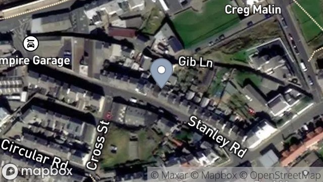 Map showing 26, STANLEY ROAD, PEEL, ISLE OF MAN, IM5 1NY