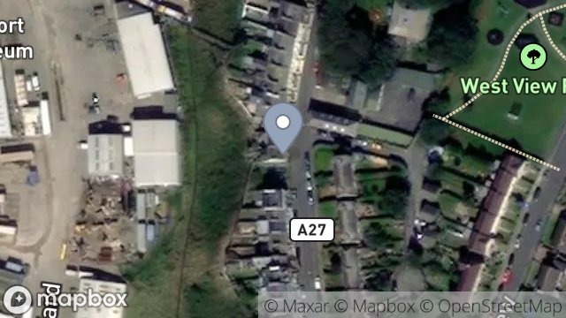 Map showing 68, PATRICK STREET, PEEL, ISLE OF MAN, IM5 1BS