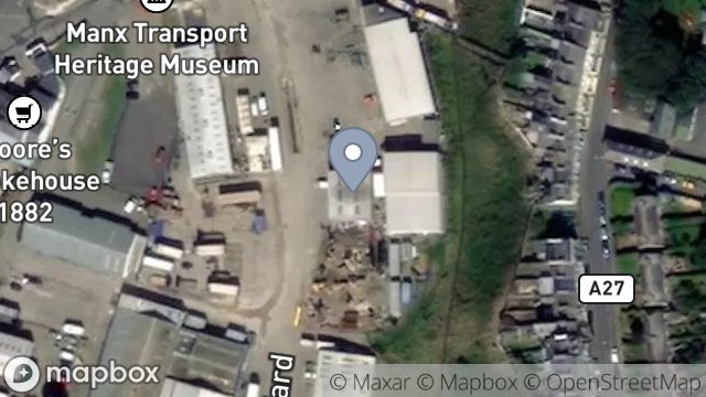 Map showing LEWIS SEAFOODS LTD, UNIT 5, ISLE OF MAN FOOD PARK, PEEL, ISLE OF MAN, IM5 1TD
