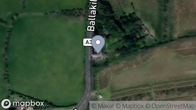 Map showing HILLCREST, BALLAKILLOWEY ROAD, COLBY, ISLE OF MAN, IM9 4BN