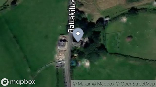 Map showing FRIARY CROFT, BALLAKILLOWEY ROAD, COLBY, ISLE OF MAN, IM9 4BN