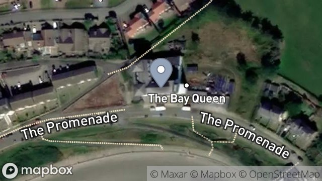 Map showing BAYQUEEN HOTEL, THE PROMENADE, PORT ST MARY, ISLE OF MAN, IM9 5NJ