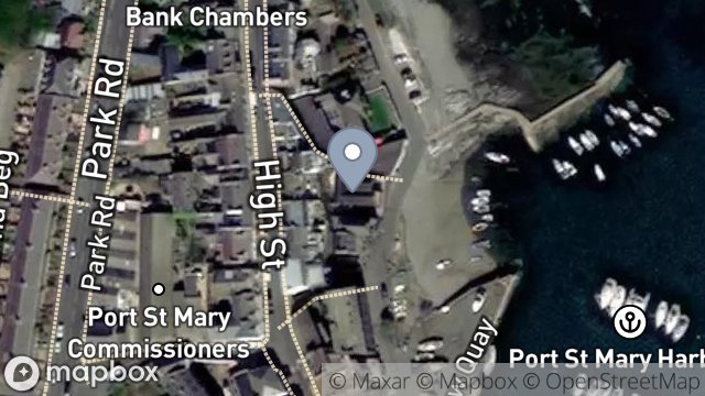 Map showing SALT WOOD, SHORE ROAD UNDERWAY, PORT ST. MARY, ISLE OF MAN, IM9 5DX
