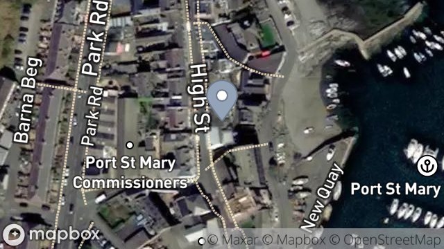 Map showing 4, HIGH STREET, PORT ST. MARY, ISLE OF MAN, IM9 5DR