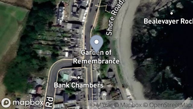 Map showing BOOLAVUR, HIGH STREET, PORT ST MARY, ISLE OF MAN, IM9 5DW
