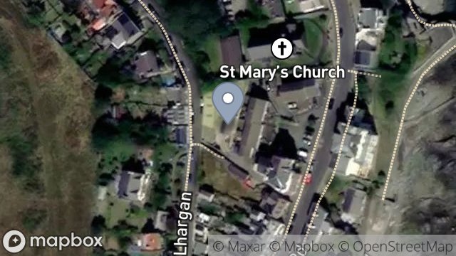 Map showing COALYARD, BAY VIEW ROAD, PORT ST MARY, ISLE OF MAN, IM9 5AW