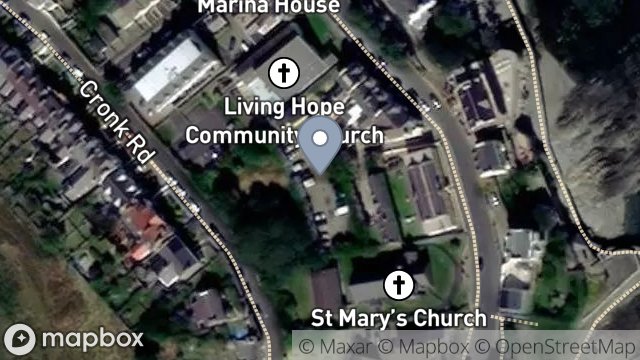 Map showing CHAPEL GATE CAR PARK, BAY VIEW ROAD, PORT ST MARY, ISLE OF MAN, IM9 5AH