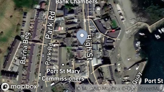 Map showing 11, HIGH STREET, PORT ST. MARY, ISLE OF MAN, IM9 5DP