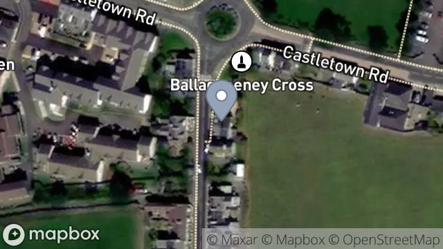 Map showing TREGATH, FOUR ROADS, PORT ST. MARY, ISLE OF MAN, IM9 5LL