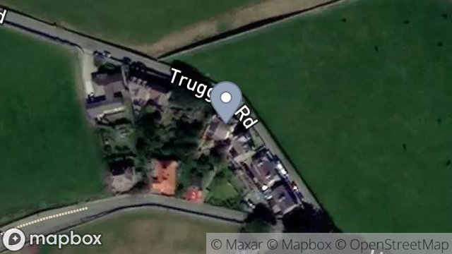 Map showing THIE VANE, TRUGGAN ROAD, PORT ST. MARY, ISLE OF MAN, IM9 5AX