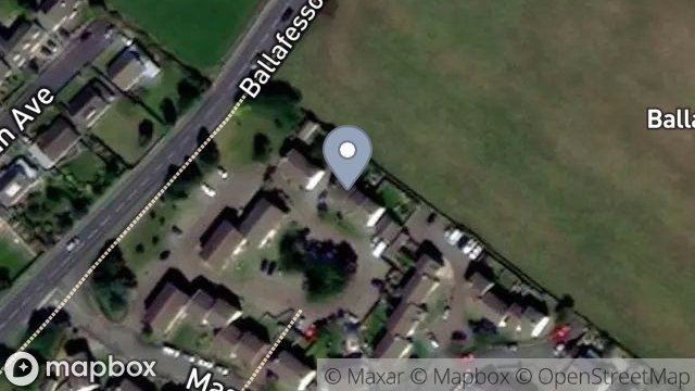 Map showing 9, MAGHERDONNAGH, PORT ERIN, ISLE OF MAN, IM9 6BY