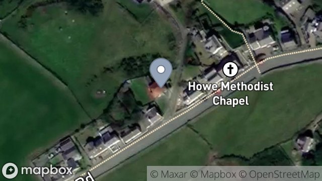 Map showing FIELDSWAY, HOWE ROAD, THE HOWE, PORT ST. MARY, ISLE OF MAN, IM9 5PR