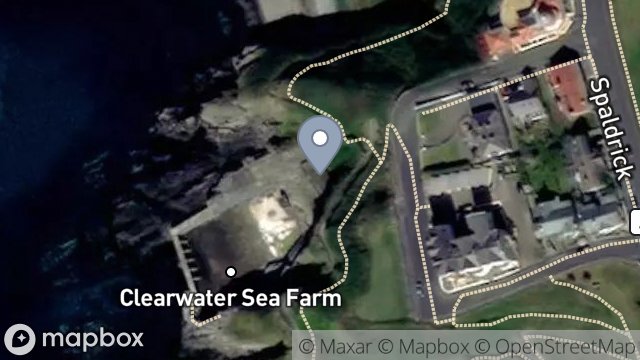 Map showing TRAIE MENAGH POOL, TRAAIE MEANAGH DRIVE, PORT ERIN, ISLE OF MAN, IM9 6LL