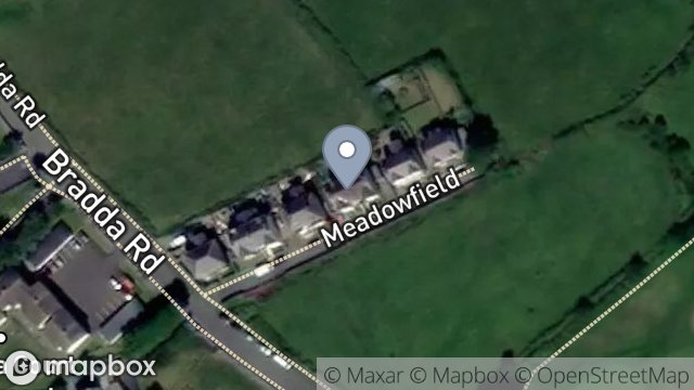 Map showing KERICK, MEADOWFIELD, PORT ERIN, ISLE OF MAN, IM9 6PH