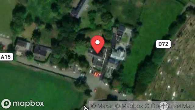 Map showing OLD VICARAGE, CHURCH ROAD, MAUGHOLD, ISLE OF MAN, IM7 1AS