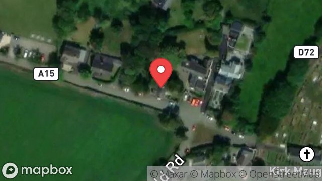 Map showing THE PINK HOUSE, CHURCH ROAD, MAUGHOLD, ISLE OF MAN, IM7 1AS