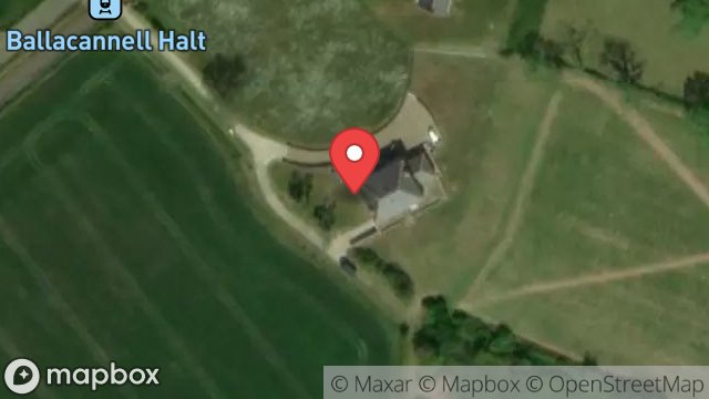 Map showing BALLAFAYLE E CALLOW, LANE FROM HIBERNIA MAUGHOLD ROAD TO BALLAFAYLE E CALLOW, BALLAFAYLE, RAMSEY, ISLE OF MAN, IM7 1ED