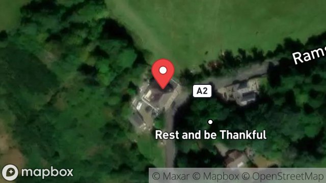 Map showing REST & BE THANKFUL, SLIEU LEWAIGUE, LEWAIGUE, RAMSEY, ISLE OF MAN, IM7 1BH