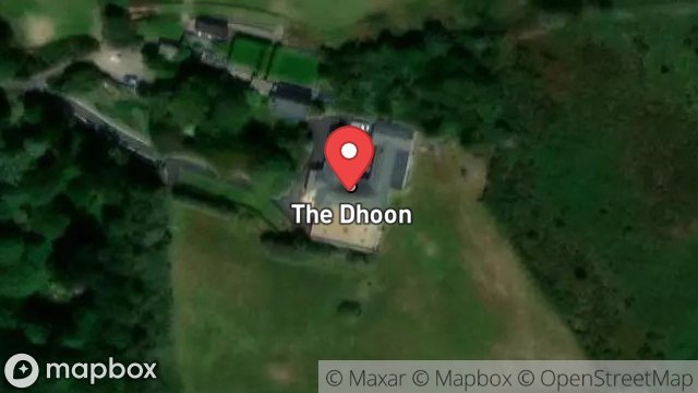 Map showing KIONEHENIN, DHOON LOOP ROAD, DHOON, RAMSEY, ISLE OF MAN, IM7 1HP