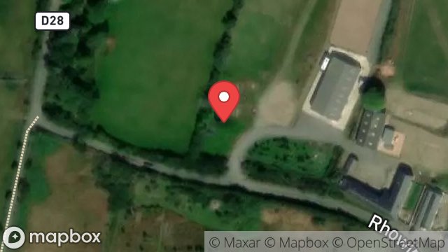 Map showing FIELD 624109 BALLAGILLEY FARM, RHOWIN ROAD, MAUGHOLD, ISLE OF MAN, IM7 1EP