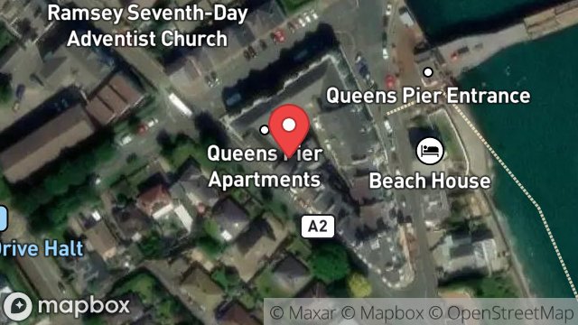 Map showing STANLEY VILLE, STANLEY MOUNT WEST, RAMSEY, ISLE OF MAN, IM8 1LR