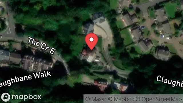 Map showing MAUGHOLD LODGE, CLAUGHBANE WALK, RAMSEY, ISLE OF MAN, IM8 2JP