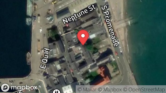 Map showing 2, BARRACK LANE, RAMSEY, ISLE OF MAN, IM8 1BE