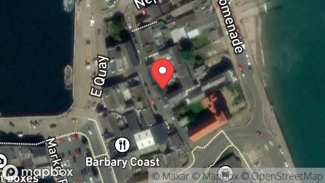 Map showing 6, MONA STREET, RAMSEY, ISLE OF MAN, IM8 1BD