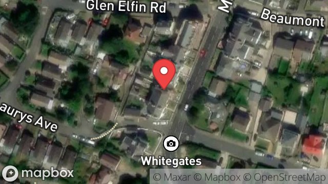 Map showing NORWOOD, MAY HILL, RAMSEY, ISLE OF MAN, IM8 2HJ